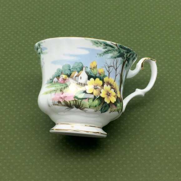 Royal Albert country scene Primerose hill cup saucer tea bone china England - Picture 7 of 7